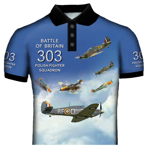 303 Squadron  Polo Shirt 0A12