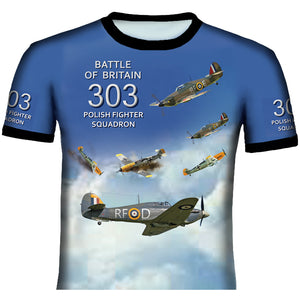 303 Squadron  T Shirt 0A12