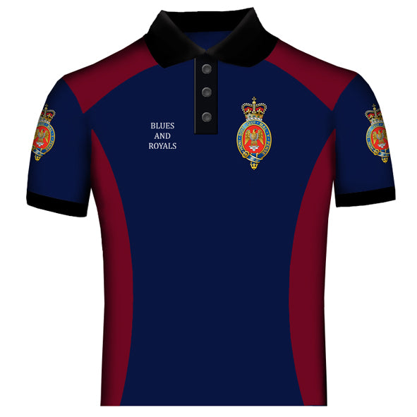 Household Cavalry Blues and Royals Polo Shirt
