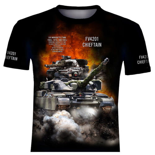 Chieftain Tank T Shirt