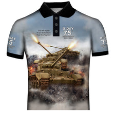 D-Day 75th Anniversary British Tanks   Polo Shirt
