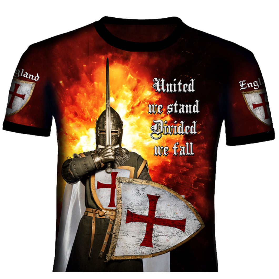 English  Knight  T .Shirt 0B17