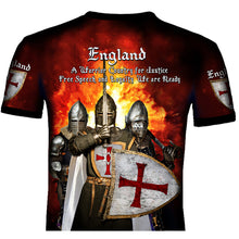 English  Knight  T .Shirt 0B17