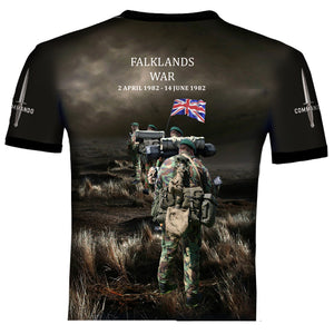 Commandos Falklands  T .Shirt 0B23