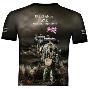 Parachute Regiment FalklandsT SHIRT