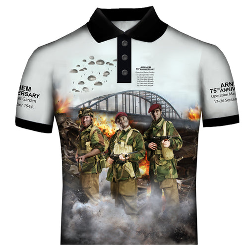 Arnhem  airborne forces Polo Shirt 0B8