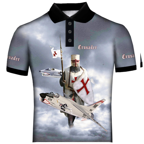 Vought F-8 Crusader Polo Shirt