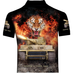 Tiger tank Polo Shirt  0T3