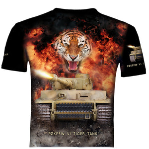 Tiger tank T Shirt 0T3