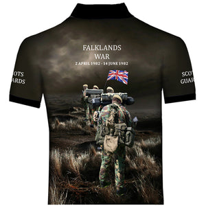 Scots Guards Falklands  Polo Shirt 0B26