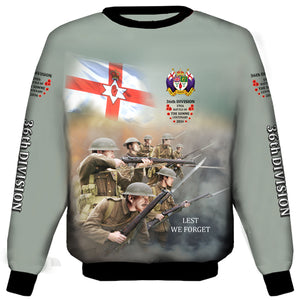 Somme 2 36th  Ulster Division Sweat Shirt