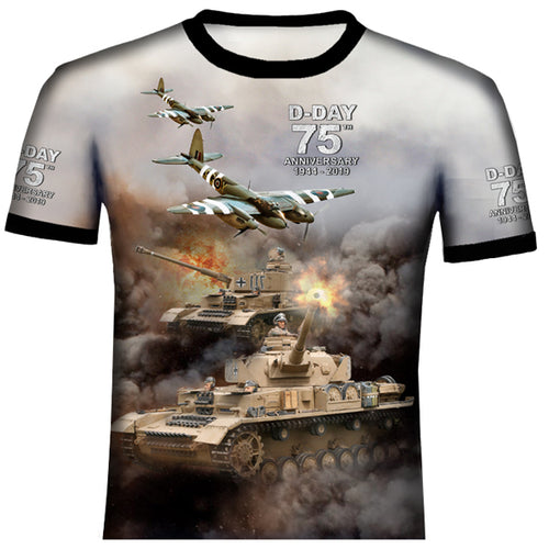 D-DAY 75th ANNIVERSARY MOSQUITO SPITFIRE T .Shirt