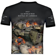 WW1 Tank Battle of Cambrai Tank T Shirt 0T1