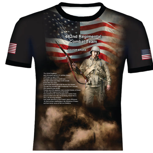 442nd Regimental Combat Team World War Two T Shirt
