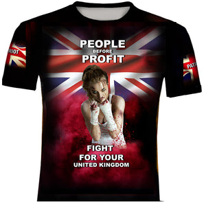 FIGHT AND MAKE BRITAIN GREAT 2 T .Shirt