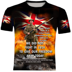 BRITISH BEGIN TO HATE 3 T .Shirt
