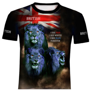 British Lions  Patriot  T .Shirt