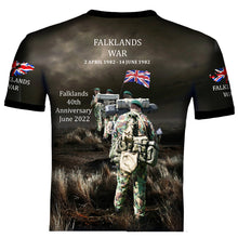 40th anniversary of the liberation of the Falkland Islands COMMANDOS T SHIRT