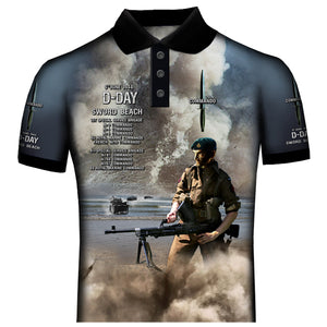 Commandos Sword Beach Polo Shirt OB13