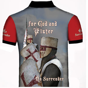 ULSTER KNIGHT TEMPLER POLO SHIRT NEW