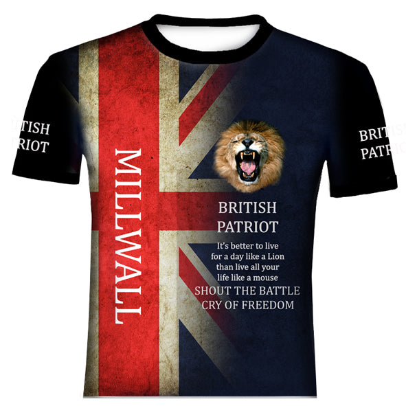 MILLWALL PATRIOT T .Shirt