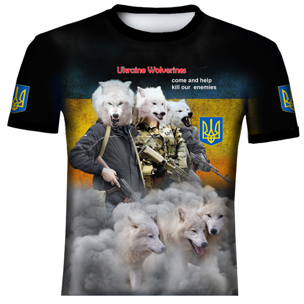 Ukraine Wolverines   T .Shirt