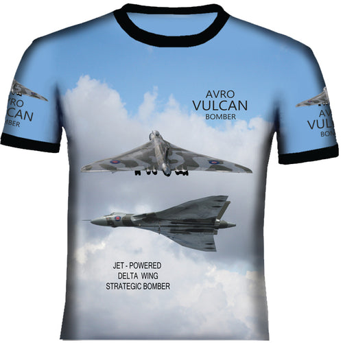 Vulcan Bomber T Shirt 0A6