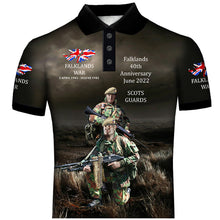 40th anniversary of the liberation of the Falkland Islands SCOTS GUARDS POLO SHIRT