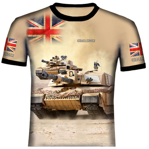 Challenger Tank T Shirt 0T4