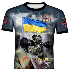 Ukraine fight for freedom war  T .Shirt